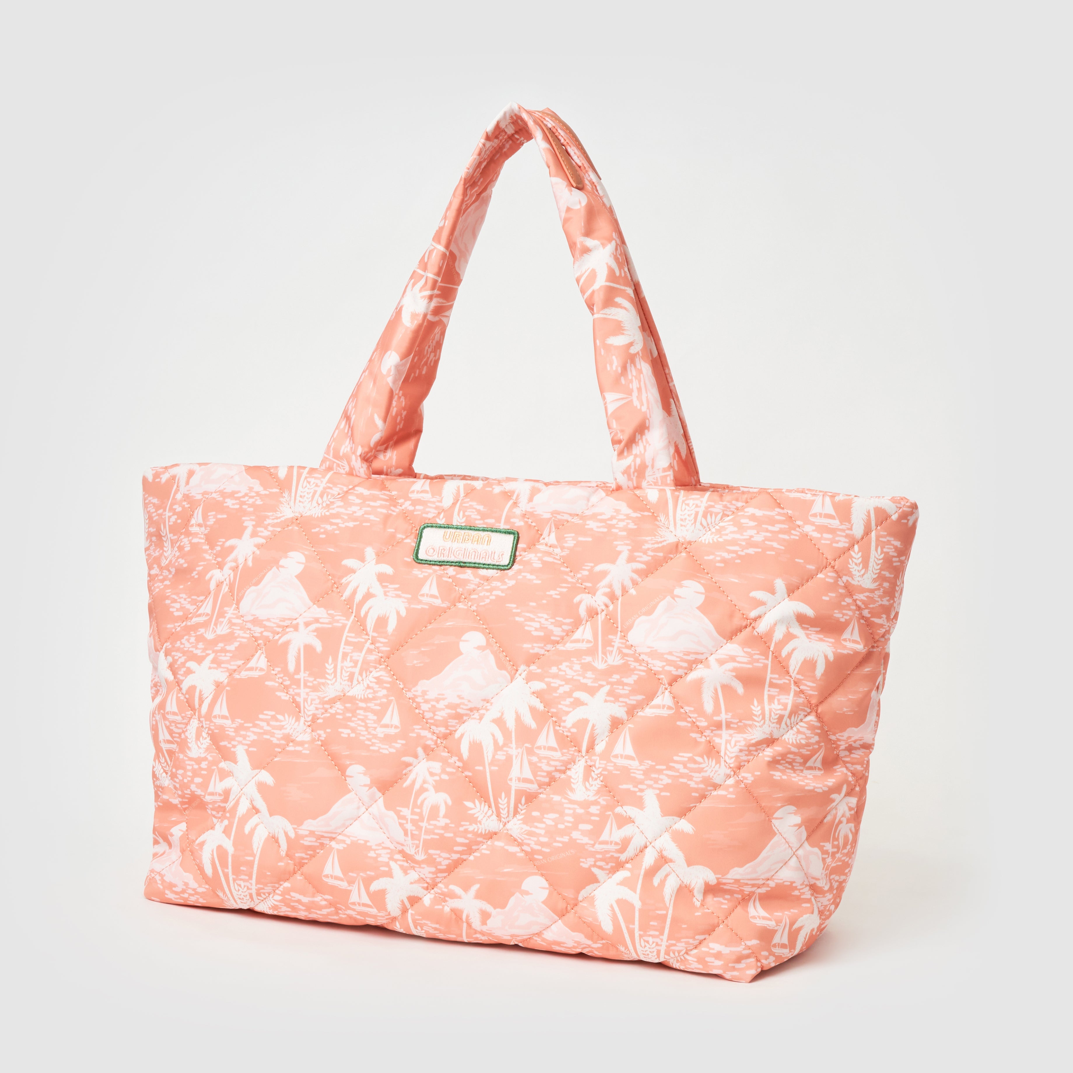 Tropical Tote - Island Peach