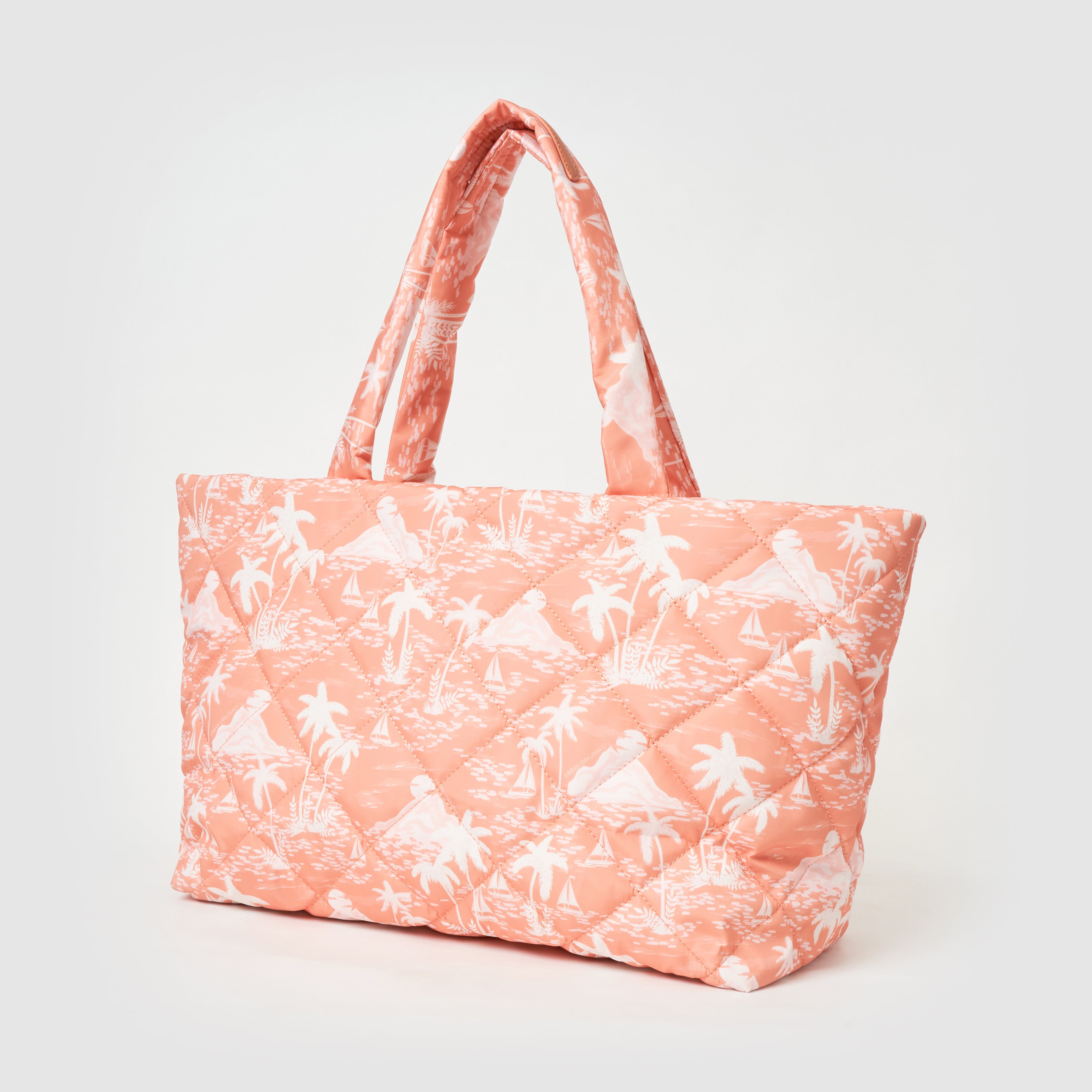 Tropical Tote - Island Peach